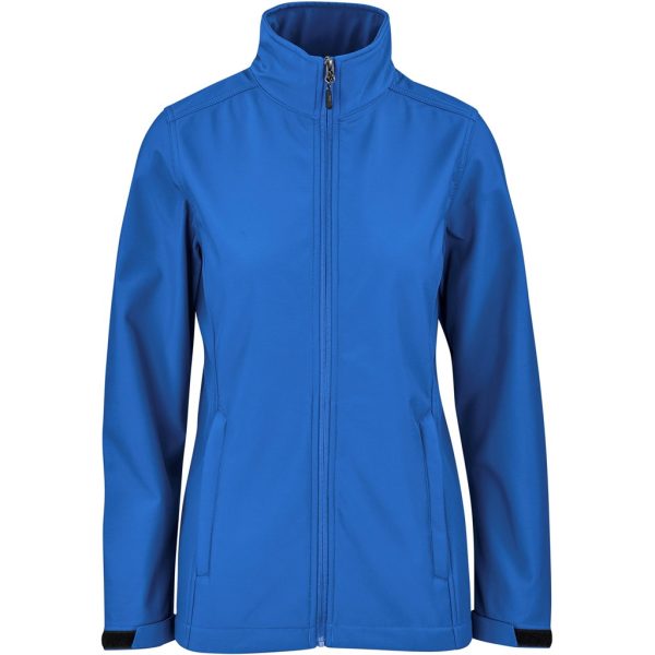 Ladies Maxson Softshell Jacket – Blue – Soft Shell Jackets